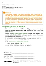 Preview for 2 page of Acer A515-45 User Manual