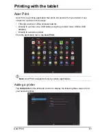 Preview for 61 page of Acer A700 User Manual