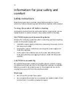 Preview for 3 page of Acer AB460 F1 User Manual