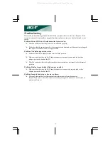 Preview for 7 page of Acer AC 711 Quick Start Manual