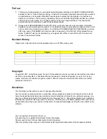 Preview for 2 page of Acer AC100 Service Manual