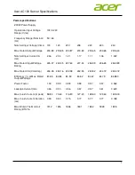 Preview for 7 page of Acer AC100 Specifications