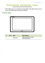 Preview for 9 page of Acer Acer One 10 User Manual