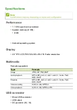 Preview for 3 page of Acer ACER Z320 Quick Manual