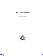 Acer AcerAltos 21000 System Manual preview