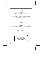 Preview for 6 page of Acer AcerPower 6200 Safety Instructions