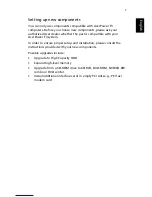 Предварительный просмотр 11 страницы Acer AcerPower F3 User Manual