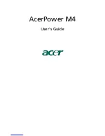 Предварительный просмотр 1 страницы Acer AcerPower M4 User Manual