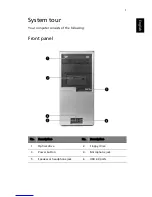 Предварительный просмотр 5 страницы Acer AcerPower M4 User Manual