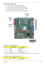 Предварительный просмотр 71 страницы Acer AcerPower M461 Service Manual