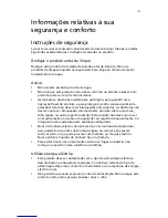 Preview for 3 page of Acer AcerPower S series (Portuguese) Manual Do Utilizador