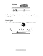 Preview for 20 page of Acer AcerView 79g User Manual