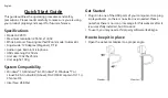 Preview for 2 page of Acer ACR010 Quick Start Manual