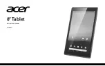 Preview for 3 page of Acer ACTAB821 Instruction Manual