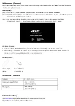 Предварительный просмотр 6 страницы Acer ADR131 Quick Manual