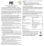 Предварительный просмотр 11 страницы Acer AH501S Quick Start Manual