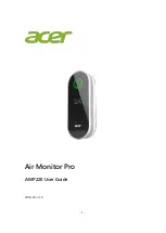 Preview for 1 page of Acer Air Monitor Pro User Manual