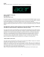 Предварительный просмотр 22 страницы Acer AL1511 Service Manual