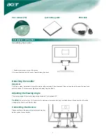 Предварительный просмотр 5 страницы Acer AL1513 User Manual