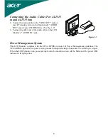 Предварительный просмотр 6 страницы Acer AL1515 User Manual