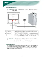 Предварительный просмотр 5 страницы Acer AL1706 User Manual