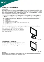 Предварительный просмотр 4 страницы Acer AL1715 User Manual