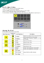 Предварительный просмотр 9 страницы Acer AL1715 User Manual