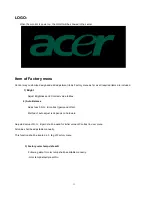 Предварительный просмотр 31 страницы Acer AL1717 Service Manual