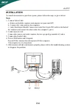 Предварительный просмотр 9 страницы Acer AL1717 User Manual