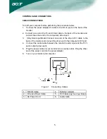 Предварительный просмотр 6 страницы Acer AL1722 User Manual