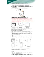 Предварительный просмотр 7 страницы Acer AL1722 User Manual