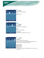 Предварительный просмотр 8 страницы Acer AL1732 Manual