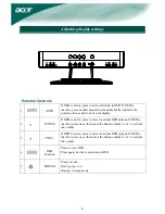 Предварительный просмотр 6 страницы Acer AL1914 Package Contents Manual