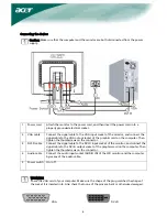 Предварительный просмотр 6 страницы Acer AL1923 h Quick Start Manual