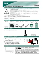 Acer AL1932 Quick Start Manual предпросмотр