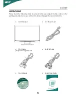 Предварительный просмотр 4 страницы Acer AL2002W Manual