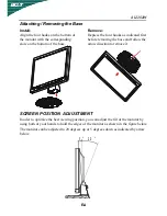 Предварительный просмотр 5 страницы Acer AL2002W Manual