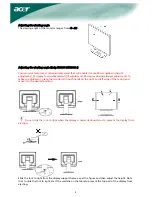 Предварительный просмотр 4 страницы Acer AL2023 User Manual