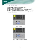 Предварительный просмотр 10 страницы Acer AL2051 Owner'S Manual