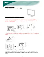 Предварительный просмотр 4 страницы Acer AL2423 User Manual