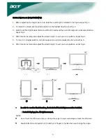 Предварительный просмотр 5 страницы Acer AL2423 User Manual