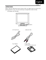 Preview for 5 page of Acer AL502 User Manual