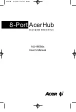 Preview for 1 page of Acer ALH-608ds User Manual