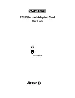 Preview for 1 page of Acer ALN-201 Series User Manual