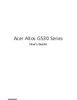 Acer Altos G530 Series User Manual preview