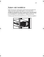 Предварительный просмотр 3 страницы Acer Altos G700 series Rack Installation Instructions