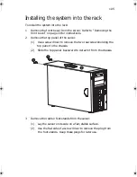 Предварительный просмотр 7 страницы Acer Altos G700 series Rack Installation Instructions