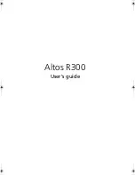 Preview for 1 page of Acer Altos R300 User Manual