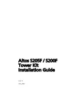 Preview for 1 page of Acer Altos S200F Installation Manual