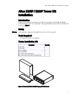 Preview for 3 page of Acer Altos S200F Installation Manual